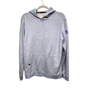 Turtleson DeBordieu Light Blue Heathered Hoodie Long Sleeve Pullover Men's L